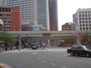日本橋（三越側より）①