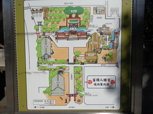富岡八幡宮　案内図